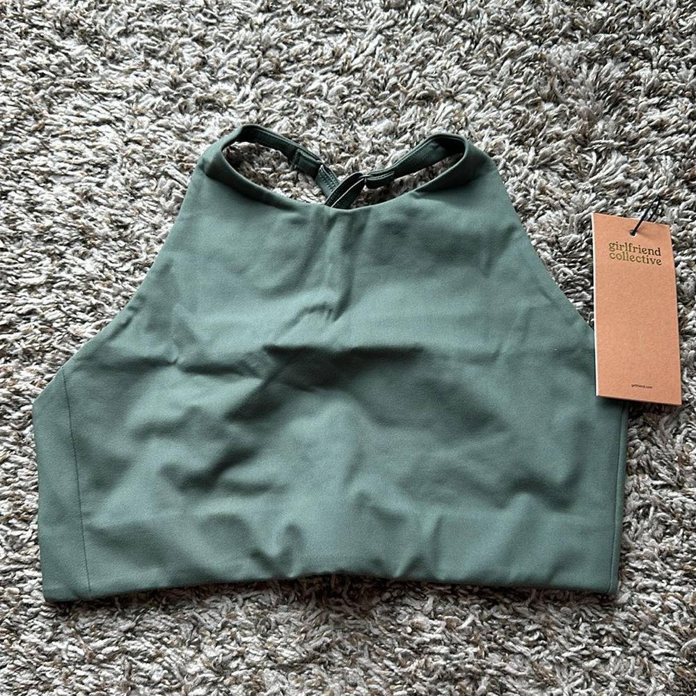 NWT Girlfriend Collective Thyme Topanga Bra M